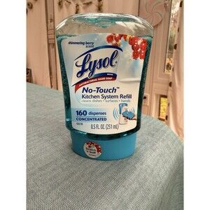 Lysol No-Touch Kitchen System Refills Shimmering Berry New